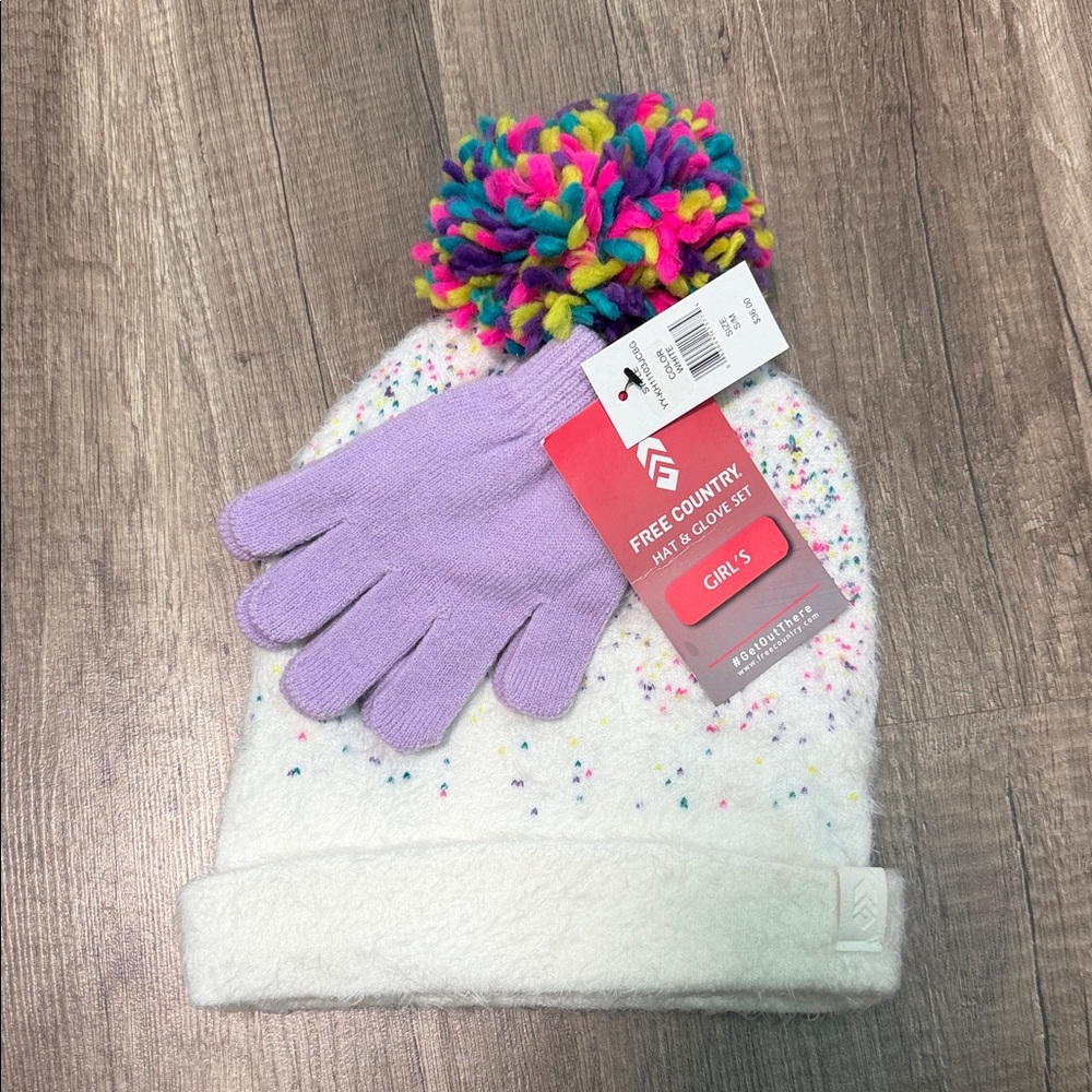 Free Country‎ Girl's Hat & Glove Set